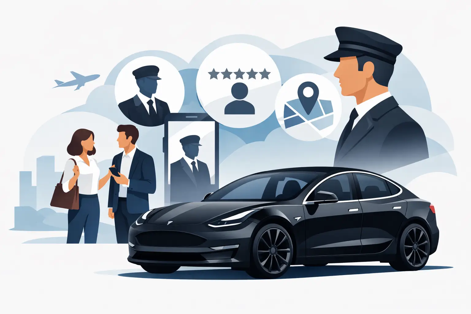 Comment choisir un chauffeur privé — guide EVASION VTC